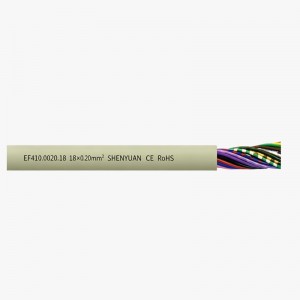 Low Speed Drag Chain Data Cable EF410