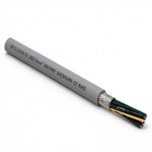 Low Speed Drag Chain Control Cables（PVC Sheath）EF111