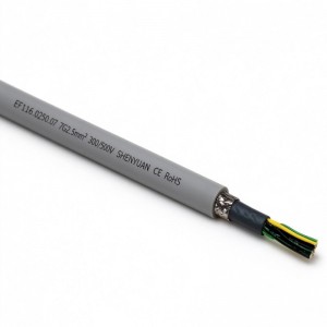 Low Speed Drag Chain Control Cables（PVC Sheath）EF116
