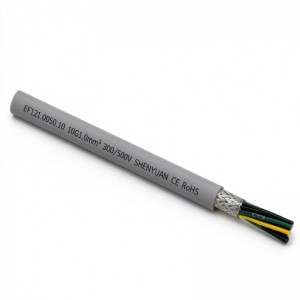 Low Speed Drag Chain Control Cables (PUR Jacket) EF121