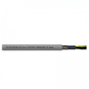Low Speed Drag Chain Control Cables (PUR Jacket) EF126