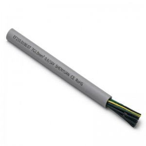 Low Speed Drag Chain Control Cables（PVC Sheath）EF210