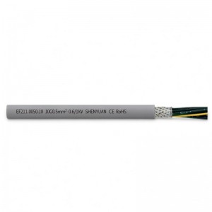 Low Speed Drag Chain Control Cables（PVC Sheath）EF211