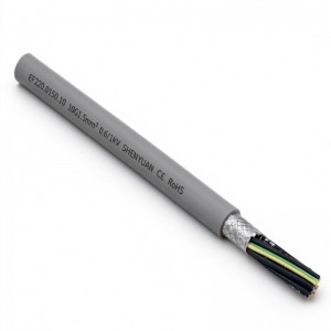 Low Speed Drag Chain Control Cables (PUR Jacket) EF220