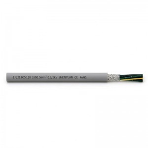 Low Speed Drag Chain Control Cables (PUR Jacket) EF221