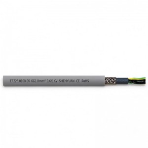 Low Speed Drag Chain Control Cables (PUR Jacket) EF226