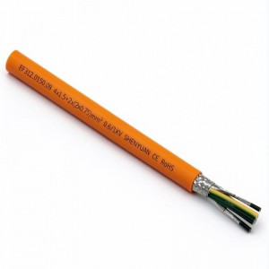 Low Speed Drag Chain Servo Cables EF312