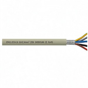 Low Speed Drag Chain Data Cable EF411