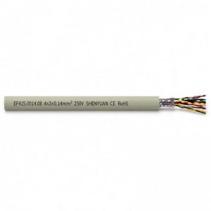 Low Speed Drag Chain Data Cable EF415