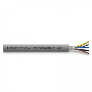 Low Speed Drag Chain Data Cable EF421