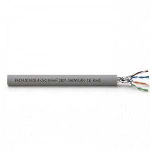 Low Speed Drag Chain Data Cable EF424