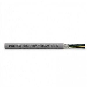 Low Speed Drag Chain Control Cables (PUR Jacket) EF521