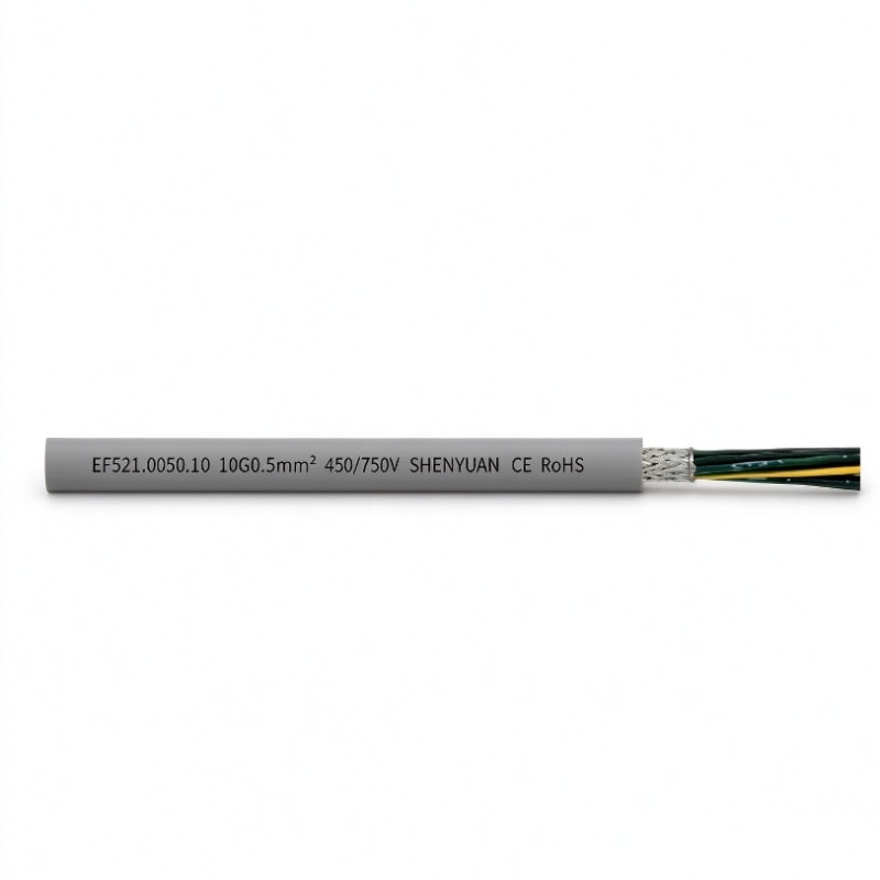 Low Speed Drag Chain Control Cables (PUR Jacket) EF521 Featured Image