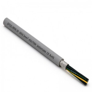 Low Speed Drag Chain Control Cables (PUR Jacket) EF521