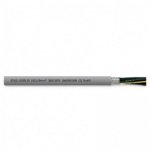 Low Speed Drag Chain Control Cables(PVC Sheath)EF611