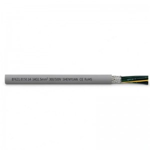 Low Speed Drag Chain Control Cables (PUR Jacket) EF621
