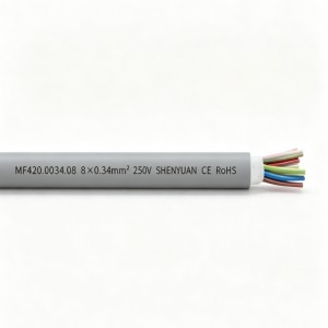 Medium speed Energy Chain Data Cables MF420