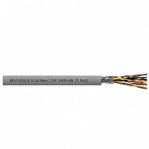 Medium Speed Drag Chain Data Cables MF425