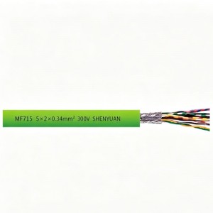 Medium Speed Energy Chain Encoder Cables MF715
