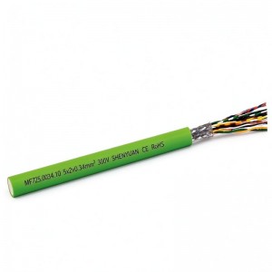 Medium Speed Drag Chain Encoder Cables MF725